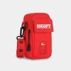 Snoopy 35mm Camera Bag Durable Red Textile Crossbody Strap-0