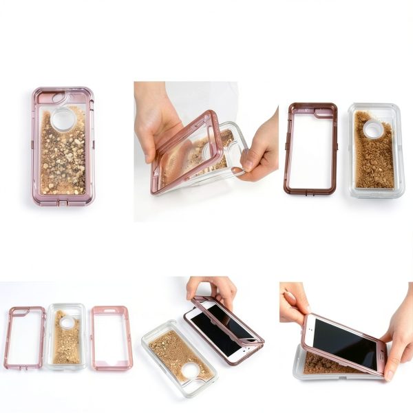 Entronix Glitter Case iPhone 15 Pro Heavy Duty Protection-1