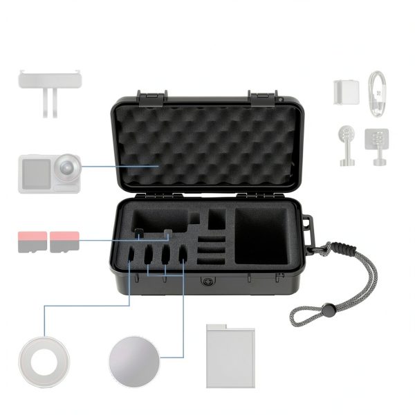Neewer Hard Case DJI Osmo Action Camera IP67 Waterproof-1