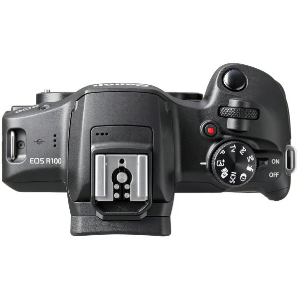 Canon EOS R100 Mirrorless Camera Kit 24MP Sensor Lenses-3