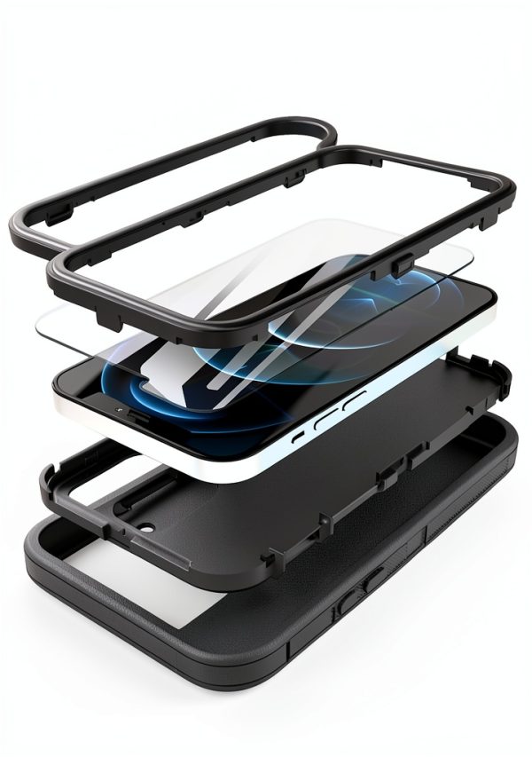 Entronix iPhone 13 Pro Max Case Screen Protector Bundle-1