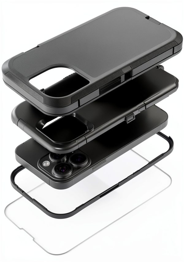 Entronix iPhone 14 Pro Case Screen Protector Heavy Duty-2