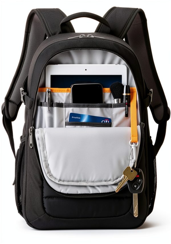 Lowepro Tahoe Gray DSLR Backpack Camera Accessory Organizer-4