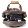 Gaetano Large Leather Backpack Camera Bag Photographers-5