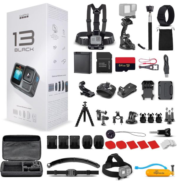 GoPro HERO13 Black Waterproof Action Camera 5.3K Video-0