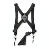Leather Binocular Harness Adjustable Strains Outdoor Gear-1