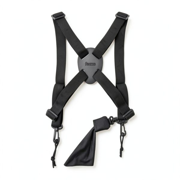 Leather Binocular Harness Adjustable Strains Outdoor Gear-1