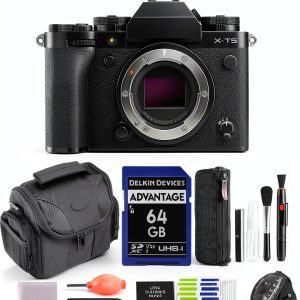 Fujifilm X-T5 Mirrorless Camera Bundle 40MP IBIS 6.2K-0
