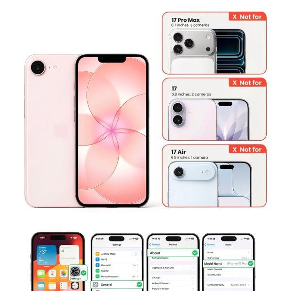 Apple iPhone 17e Case Protective Cover Wireless Charging-1