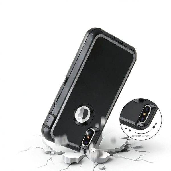 Entronix iPhone XS Max Case Heavy Duty Protection Wireless-3