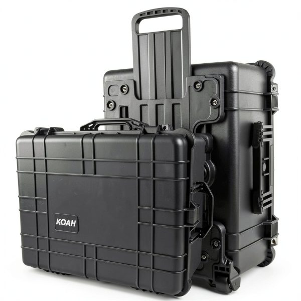Polypropylene Tool Case Reinforced Steel Construction-0