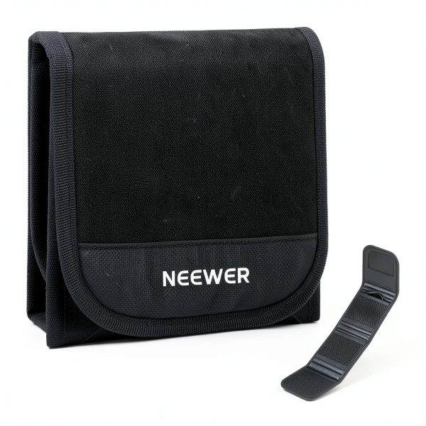 Neewer 82mm Filter Case Trifold Splash Resistant Protective-0