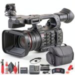 Canon XF605 UHD 4K HDR Pro Camcorder Bundle ENG Sports-0