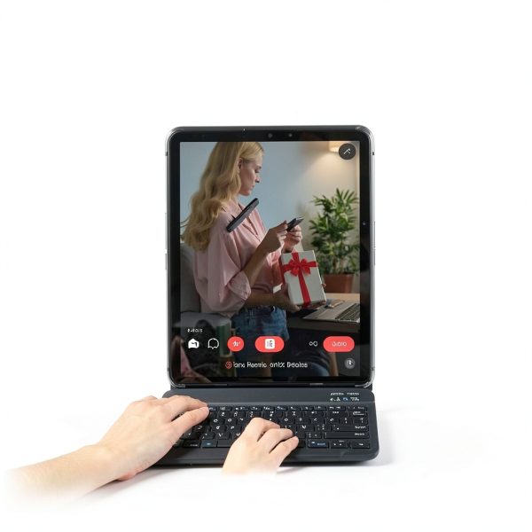 Qukenk Android 14 Tablet Octa Core 64GB Keyboard Included-7