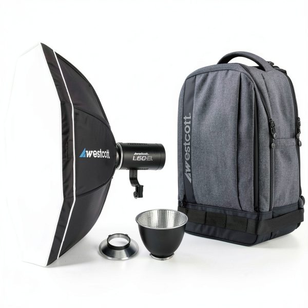 L60-B LED Light Kit Bi-Color COB Portable Filmmaker-0