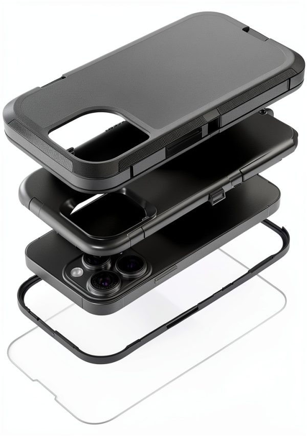 Entronix iPhone 11 Case Heavy Duty Protection Bundle-2