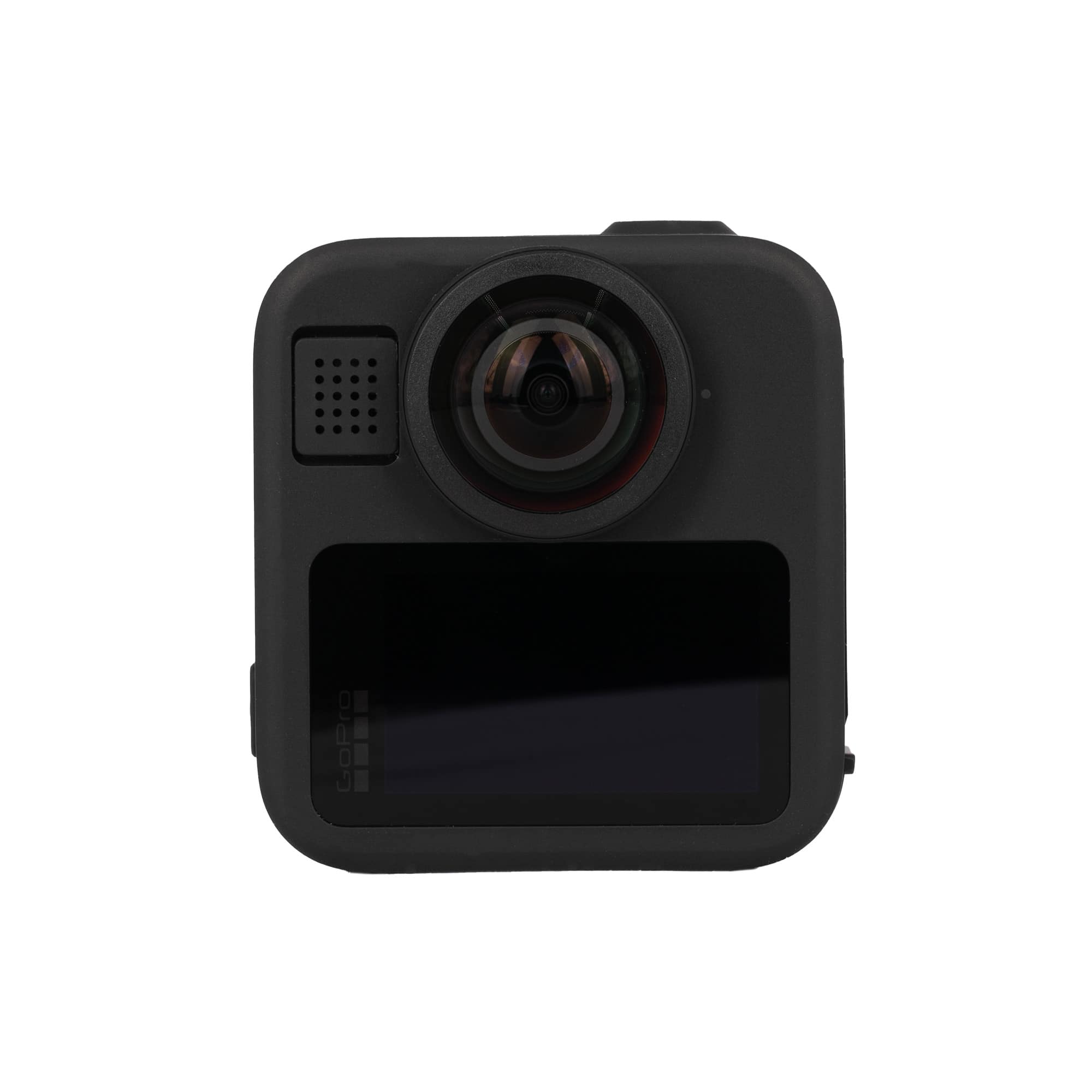 GoPro MAX 2 360 Camera in use during a mountain biking adventure