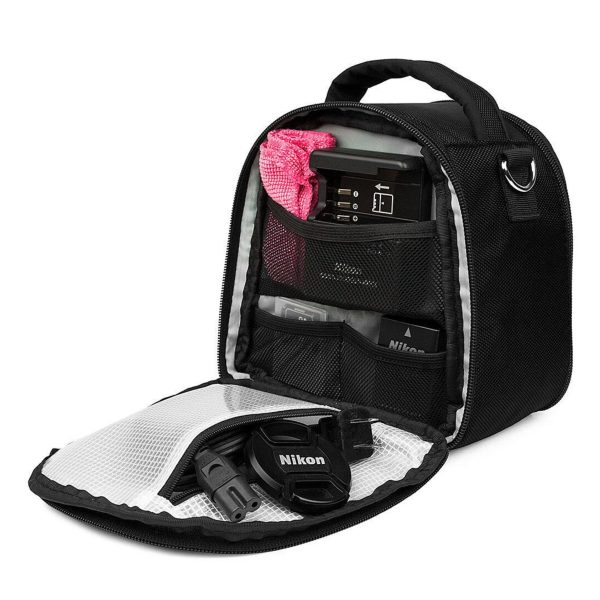 DSLR Camera Shoulder Bag Water Resistant Nylon Padded-2