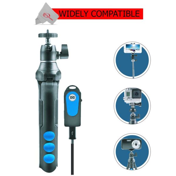 Vivitar Foldable Pocket Tripod with Wireless Remote for-3