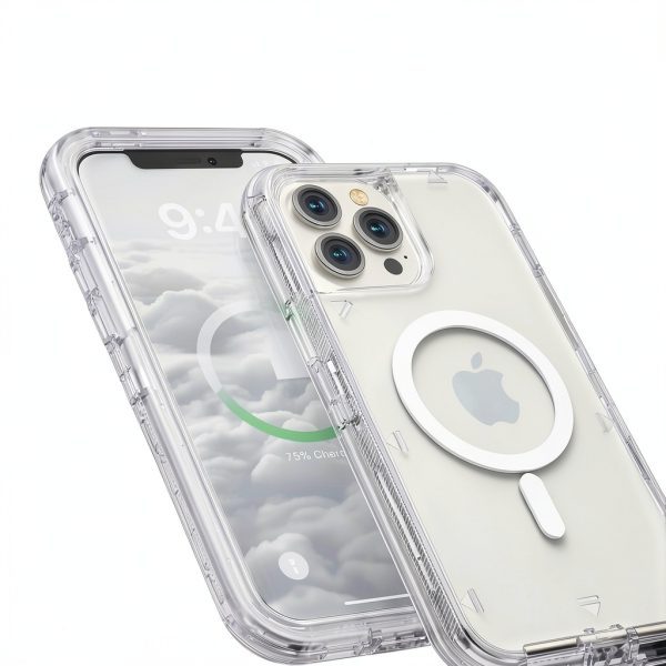 Entronix Magnetic Case iPhone 12 Pro Clear Protection-4