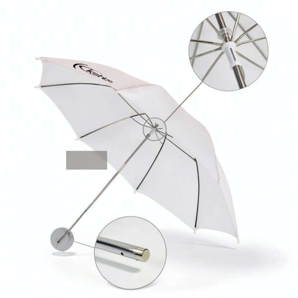 Kshioe 135W Photography Light Kit Studio Umbrellas Stands-9