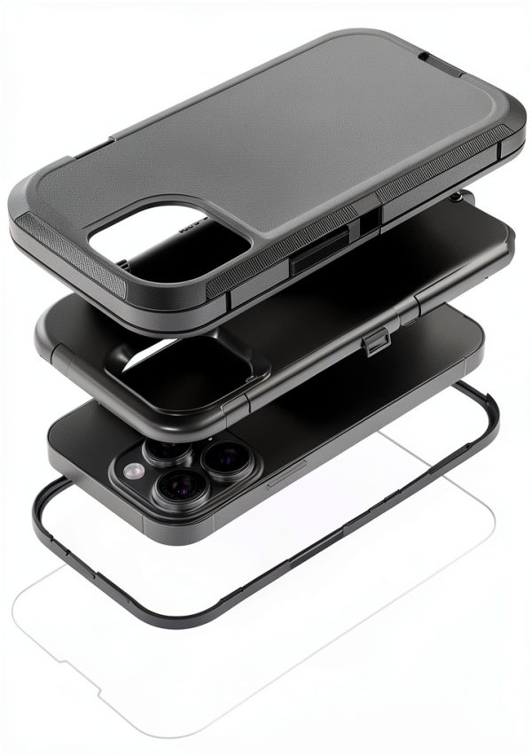 Entronix iPhone 14 Pro Max Case Screen Protector Bundle-2