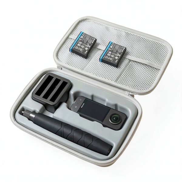 Insta360 X3 Protective Case Compact Jersey Fabric Design-3
