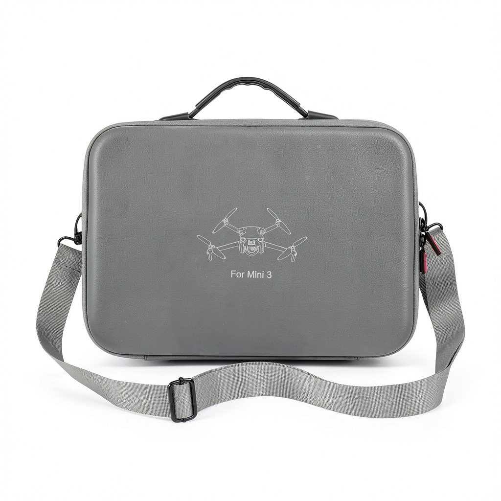 DJI Mini 3 Pro case showing interior layout and EVA material