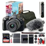 Canon EOS R50 Mirrorless Camera Creator Kit 4K Video-0