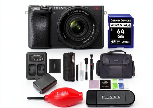 Sony a6400 Mirrorless Camera Bundle Fast AF 11fps-0