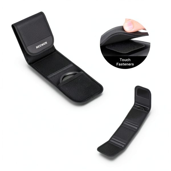 Neewer 82mm Filter Case Trifold Splash Resistant Protective-3