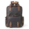 Gaetano Large Leather Backpack Camera Bag Photographers-2