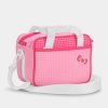 Hello Kitty Pink Camera Bag Houndstooth Design Polaroid 600-1