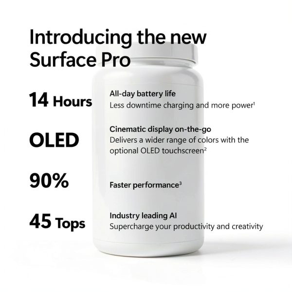Microsoft Surface Pro Copilot+ PC OLED Snapdragon X Elite-2