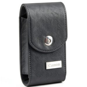 Canon Leather Camera Case PowerShot SX740 Black Magnetic-0