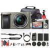 Sony a6400 Mirrorless Camera Bundle 4K Video Fast AF-0