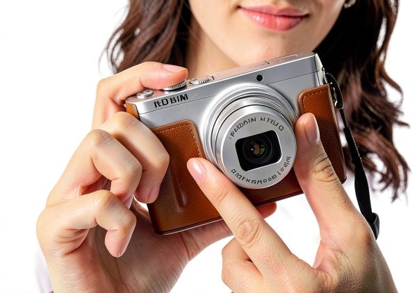 XQ1 Leather Brown Camera Case Real Leather Protection-3