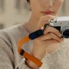 Cuff Leather Camera Wrist Strap Premium Full Grain Leather-5