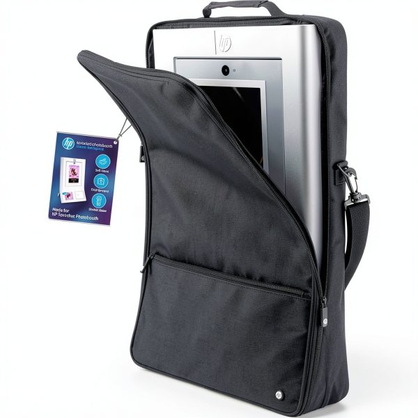 HP Sprocket Photobooth Travel Carrying Case Padded Fabric-0