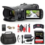 Canon Vixia HF G70 4K Camcorder Bundle 20x Zoom-0