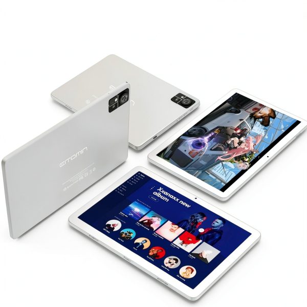 Kimlok Android Tablet 10 Inch 14GB RAM 128GB Storage Silver-1