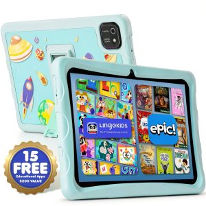 Contixo K103 Kids Tablet Android 13 32GB Epic Lingokids-0