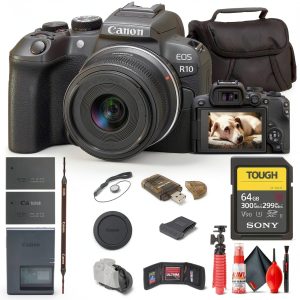 Canon EOS R10 Mirrorless Camera 24MP APS-C 4K Video-0