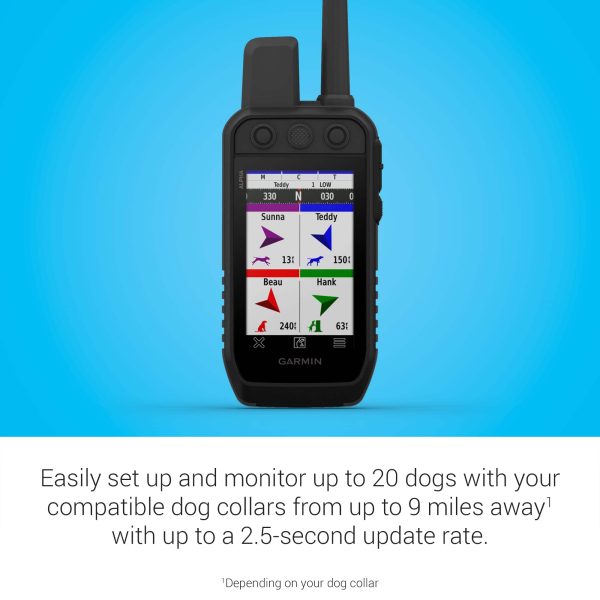 Garmin Alpha 300 Handheld Dog Tracking Training Device-3