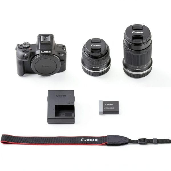 Canon EOS R100 Mirrorless Camera Kit 24MP Sensor Lenses-5