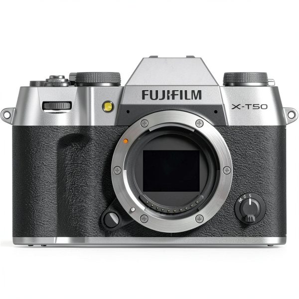Fujifilm X T50 Mirrorless Camera Silver 64GB Bundle-1
