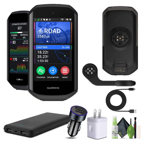 Garmin Edge 1050 Cycling Computer Vivid Touchscreen Bundle-0