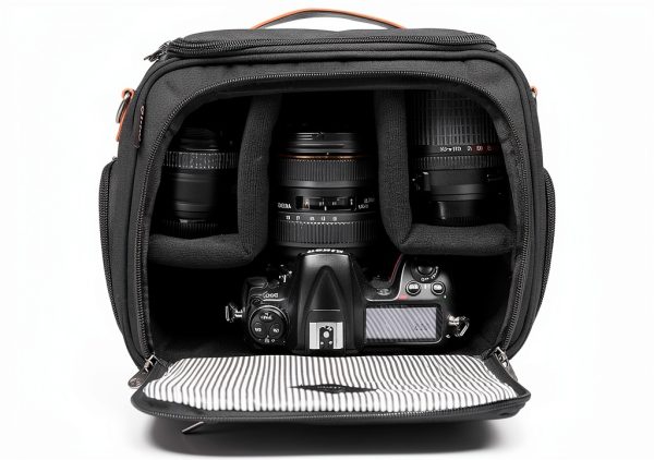 PKG Polson Camera Tech Bag Padded Compartments Everyday-2