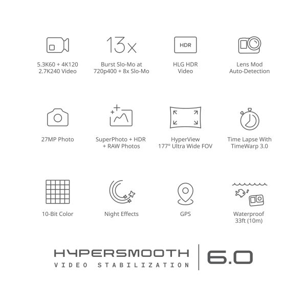 GoPro HERO13 Black Action Camera Waterproof Adventure-9