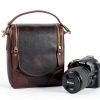 Calista Small Leather Camera Bag Full Grain Leather DSLR-10
